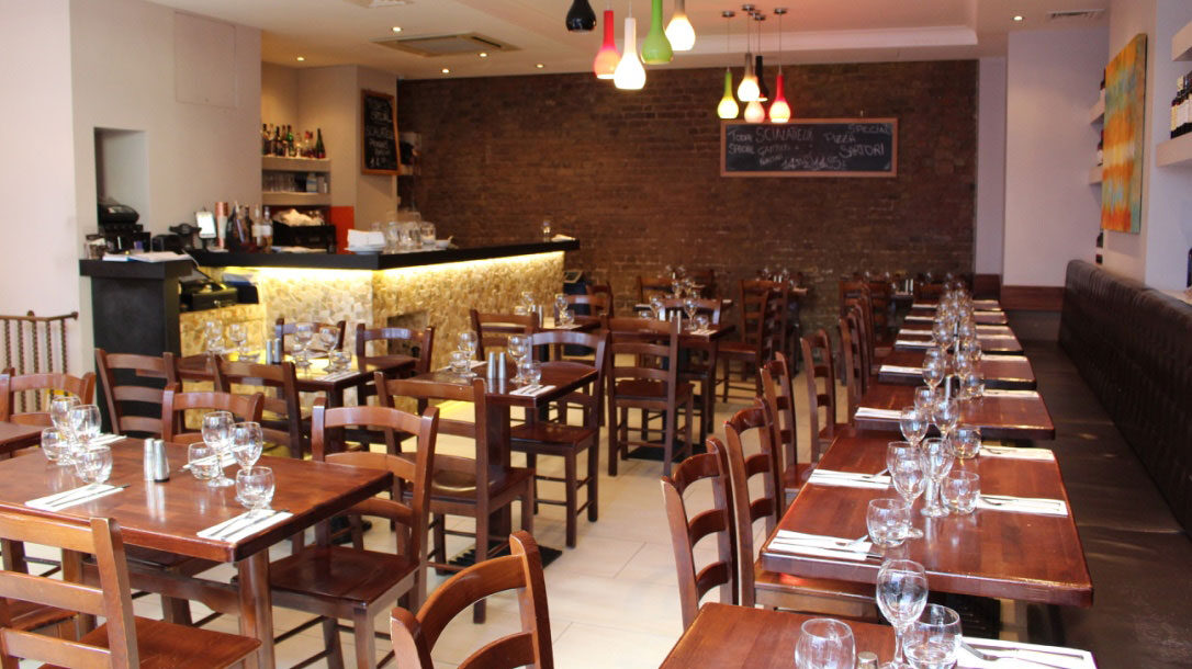 Inside the Sartori dining room